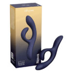 Смарт вібратор-кролик We-Vibe Nova Midnight Blue, ергономічний, регульований кут нахилу стовбура