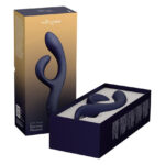 Смарт вібратор-кролик We-Vibe Nova Midnight Blue, ергономічний, регульований кут нахилу стовбура
