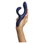 Смарт вібратор-кролик We-Vibe Nova Midnight Blue, ергономічний, регульований кут нахилу стовбура