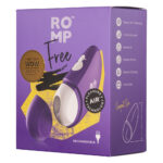 Вакуумний кліторальний стимулятор Romp Free, дорожній чохол, 10 рівнів інтенсивності