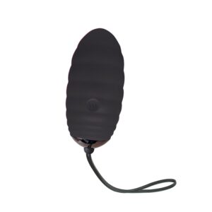 Віброяйце Adrien Lastic Ocean Breeze 2.0 Black, пульт ДК, мотор, 10 віброрежимів