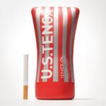 Мастурбатор Tenga US Soft Tube Cup (м’яка подушечка велика), стискальний, всмоктування
