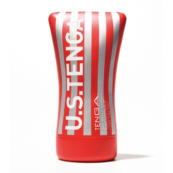 Мастурбатор Tenga US Soft Tube Cup (м’яка подушечка велика), стискальний, всмоктування Мастурбатор Tenga US Soft Tube Cup (м’яка подушечка велика), стискальний, всмоктування