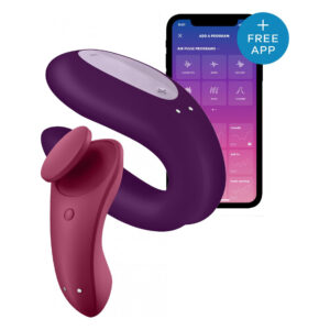 Набір Satisfyer Partner Box 1 (вібратор для пар Double Joy + вібратор у трусики Sexy Secret)