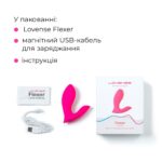 Смарт-вібратор у трусики Lovense Flexer, манливий рух + вібрація, стимуляція клітора та точки G