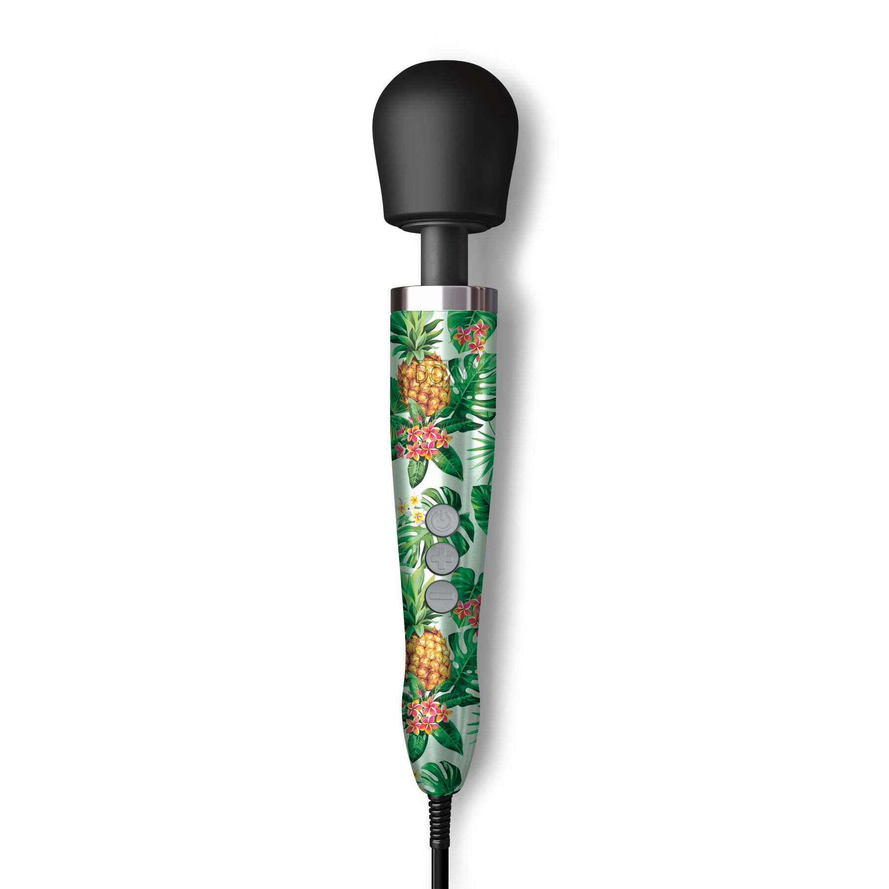 Вібромасажер DOXY Die Cast PINEAPPLE, живлення 220В, металевий корпус Вібромасажер DOXY Die Cast PINEAPPLE, живлення 220В, металевий корпус