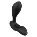 Смарт-вібромасажер простати We-Vibe Vector+ CHARCOAL BLACK, пульт ДК, регульований кут нахилу