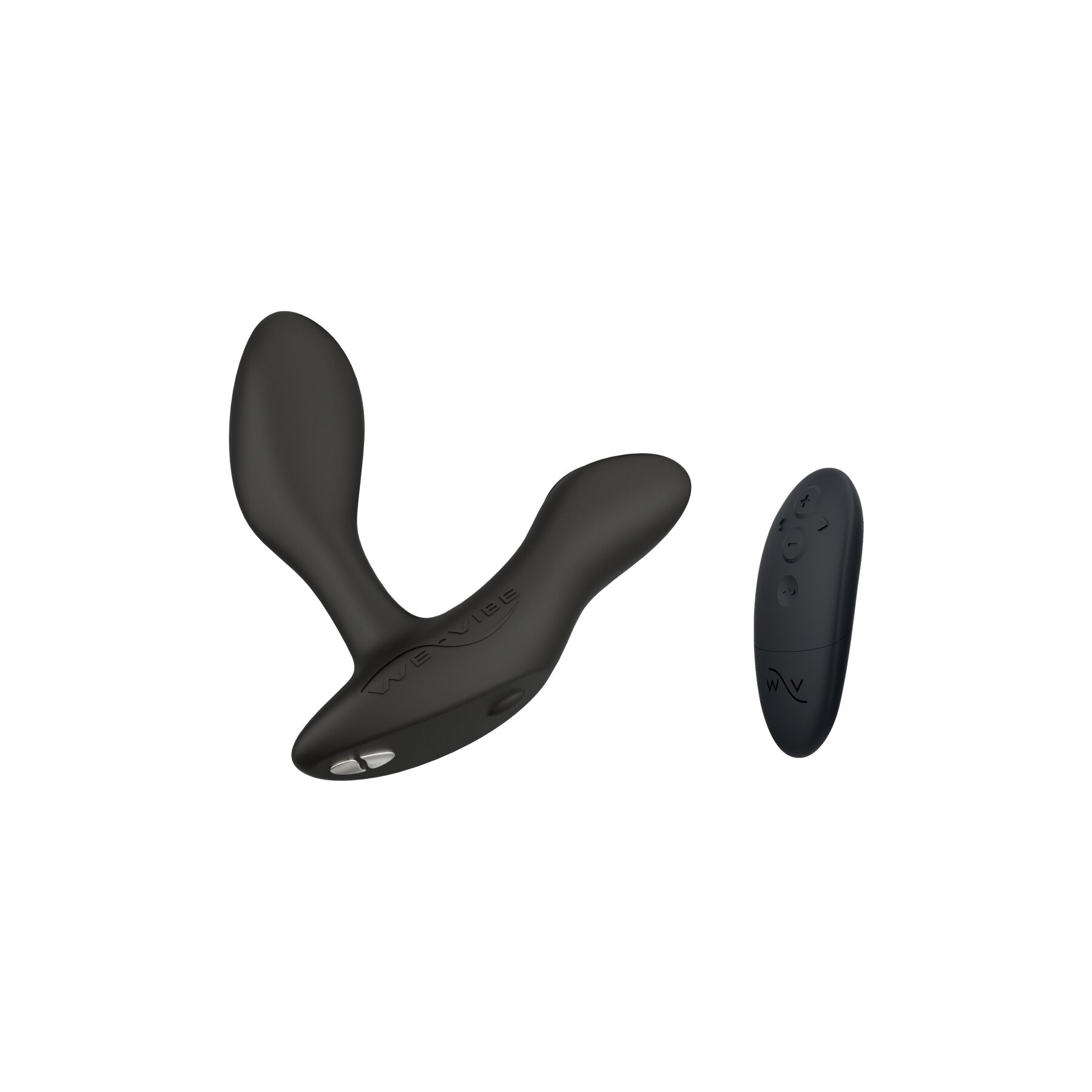 Смарт-вібромасажер простати We-Vibe Vector+ CHARCOAL BLACK, пульт ДК, регульований кут нахилу Смарт-вібромасажер простати We-Vibe Vector+ CHARCOAL BLACK, пульт ДК, регульований кут нахилу