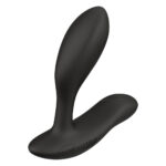 Смарт-вібромасажер простати We-Vibe Vector+ CHARCOAL BLACK, пульт ДК, регульований кут нахилу