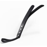 Падл двошаровий Feral Feelings Leather Mini Paddle Black, натуральна шкіра