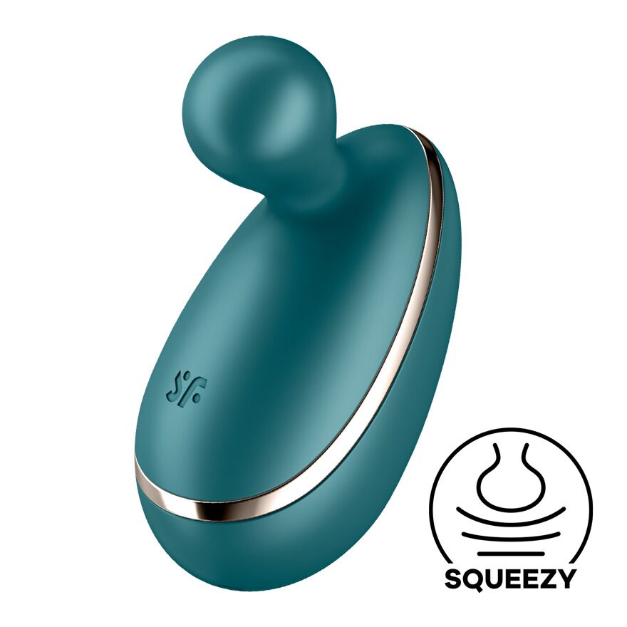 Вібратор для зовнішньої стимуляції Satisfyer Spot On 1 Green, гнучкий відросток Вібратор для зовнішньої стимуляції Satisfyer Spot On 1 Green, гнучкий відросток