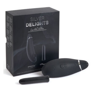 Преміальний подарунковий набір Silver Delights Collection: Womanizer Premium та We-Vibe Tango