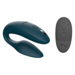 Смарт-вібратор для пар We-Vibe Sync 2 Green Velvet, 10 віброрежимів, пульт ДК