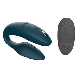 Смарт-вібратор для пар We-Vibe Sync 2 Green Velvet, 10 віброрежимів, пульт ДК