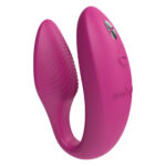 Смарт-вібратор для пар We-Vibe Sync 2 Rose, 10 віброрежимів, пульт ДК