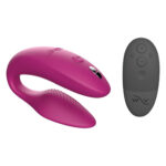 Смарт-вібратор для пар We-Vibe Sync 2 Rose, 10 віброрежимів, пульт ДК