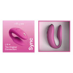Смарт-вібратор для пар We-Vibe Sync 2 Rose, 10 віброрежимів, пульт ДК
