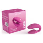 Смарт-вібратор для пар We-Vibe Sync 2 Rose, 10 віброрежимів, пульт ДК