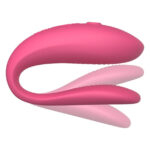 Смарт-вібратор для пар We-Vibe Sync Lite Pink, 10 віброрежимів, можна поєднувати з проникним сексом
