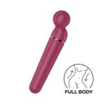 Вібромасажер Satisfyer Planet Wand-er Berry/Rosegold, бездротовий