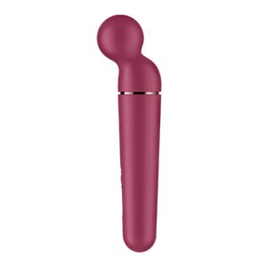 Вібромасажер Satisfyer Planet Wand-er Berry/Rosegold, бездротовий