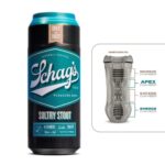 Мастурбатор – банка пива Blush Schag's – Sultry Stout Masturbator – Frosted, самозмащуваний, вакуум