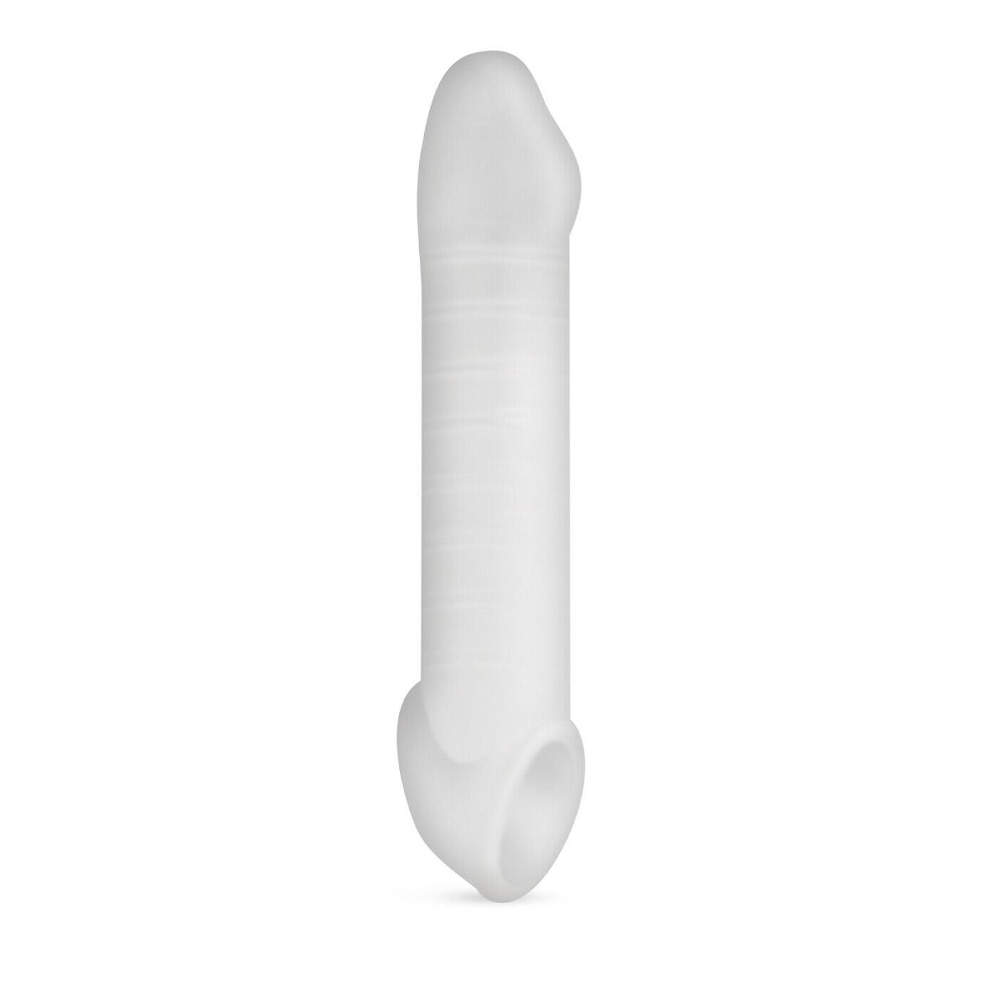 Насадка на член Boners Supporting Penis Sleeve, +5 см до довжини, отвір для яєчок Насадка на член Boners Supporting Penis Sleeve, +5 см до довжини, отвір для яєчок