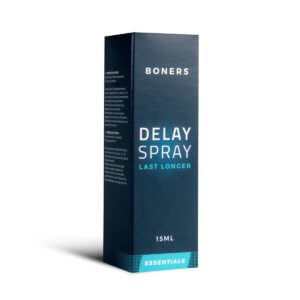 Спрей-пролонгатор Boners Delay Spray 15 мл, легкий анестетик лаурет-9 + метил лактат