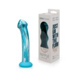Скляний дилдо Gildo Ocean Ripple, об’ємна головка