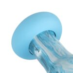 Скляний дилдо Gildo Ocean Ripple, об’ємна головка