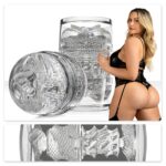 Мастурбатор Fleshlight Quickshot Mia Malkova, зі зліпка вульви та ануса