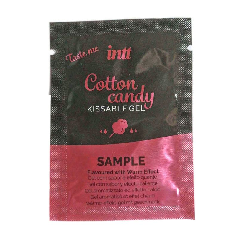 Пробник масажного гелю Intt Cotton Candy 2 мл Пробник масажного гелю Intt Cotton Candy 2 мл