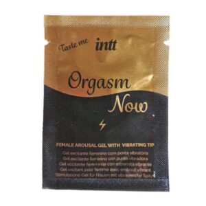 Пробник гелю-вібратора для клітора 2-в-1 Intt Orgasm Now (2 мл)