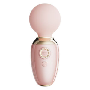 Смарт-вібромасажер Zalo – AVA Sakura Pink, 8 режимів, підігрів, та