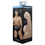 Фалоімітатор Fleshjack Boys: Reno Gold Dildo, за зліпком пеніса порноактора