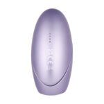 Вакуумний кліторальний смарт-стимулятор Svakom Pulse Galaxie Metal Lilac, проєктор зоряного неба