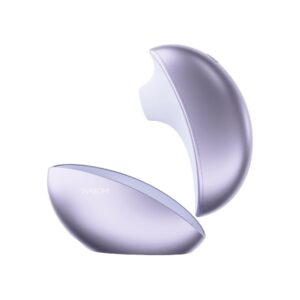 Вакуумний кліторальний смарт-стимулятор Svakom Pulse Galaxie Metal Lilac, проєктор зоряного неба