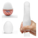 Набір мастурбаторів-яєць Tenga Egg Hard Boilded II Pack (6 яєць), щільний TPE, опукла текстура