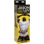 Фалоімітатор Doc Johnson Jason Luv 10 Inch Cock, зі зліпка пеніса, Vac-U-Lock, діаметр 5,1 см