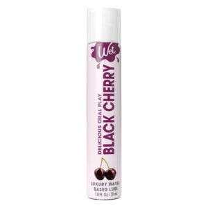 Лубрикант на водній основі Wet Oral Play Black Cherry (30 мл), їстівний, без цукру