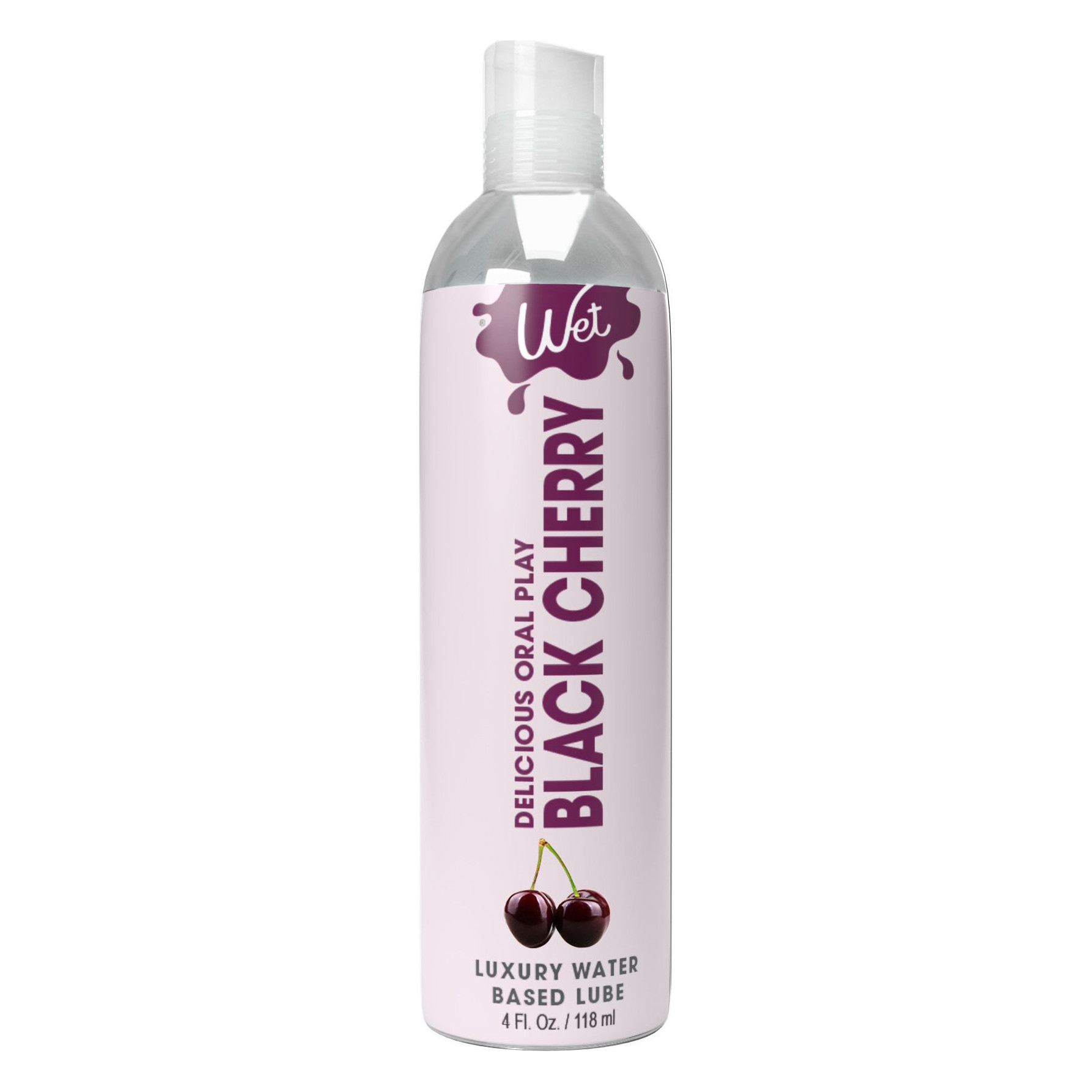 Лубрикант на водній основі Wet Oral Play Black Cherry (118 мл), їстівний, без цукру Лубрикант на водній основі Wet Oral Play Black Cherry (118 мл), їстівний, без цукру