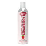 Зігрівальний лубрикант на водній основі Wet Warming Strawberry 4 in 1, без цукру (118 мл)