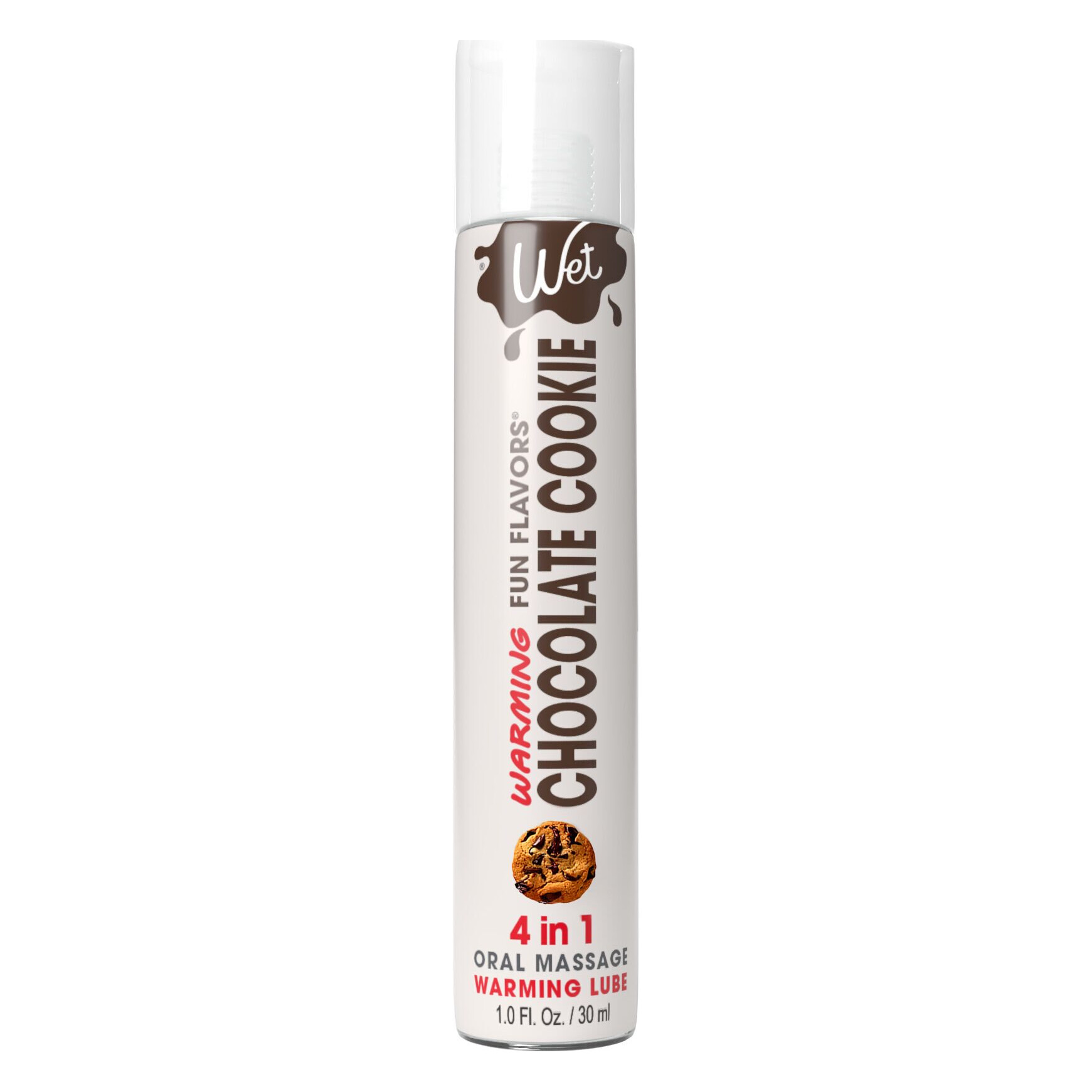 Зігрівальний лубрикант на водній основі Wet Warming Chocolate Cookie 4 in 1, без цукру (30 мл) Зігрівальний лубрикант на водній основі Wet Warming Chocolate Cookie 4 in 1, без цукру (30 мл)