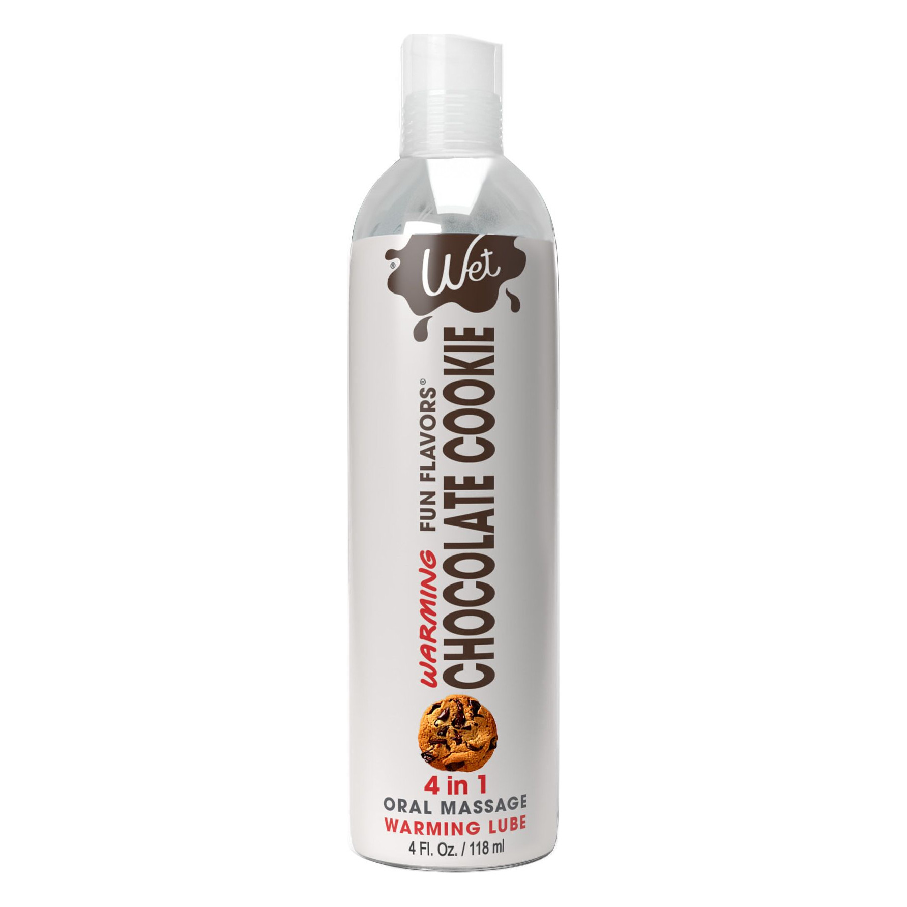 Зігрівальний лубрикант на водній основі Wet Warming Chocolate Cookie 4 in 1, без цукру (118 мл) Зігрівальний лубрикант на водній основі Wet Warming Chocolate Cookie 4 in 1, без цукру (118 мл)