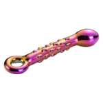 Скляний фалоімітатор Dream Toys GLAMOUR GLASS RIBBED G-SPOT DILDO