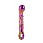 Скляний фалоімітатор Dream Toys GLAMOUR GLASS RIBBED G-SPOT DILDO