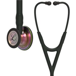 Стетоскоп серії Littmann Cardiology IV, чорний з головкою кольору радуги