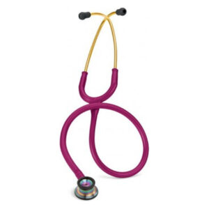 Стетоскоп серії Littmann Classic II для немовлят, малиновий з головкою веселки
