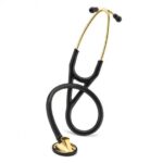 Стетоскоп серії Littmann® Master Cardiology™, чорний із мідною головкою та наголів`ям