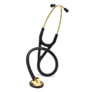 Стетоскоп серії Littmann® Master Cardiology™, чорний із мідною головкою та наголів`ям